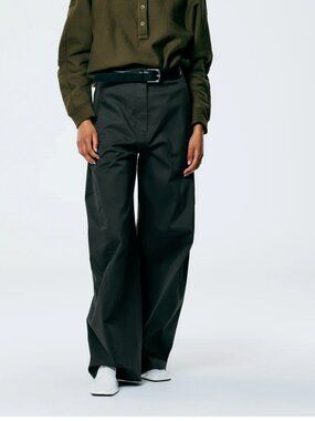 Tibi chino Sid pants, gray, size 25, $100..